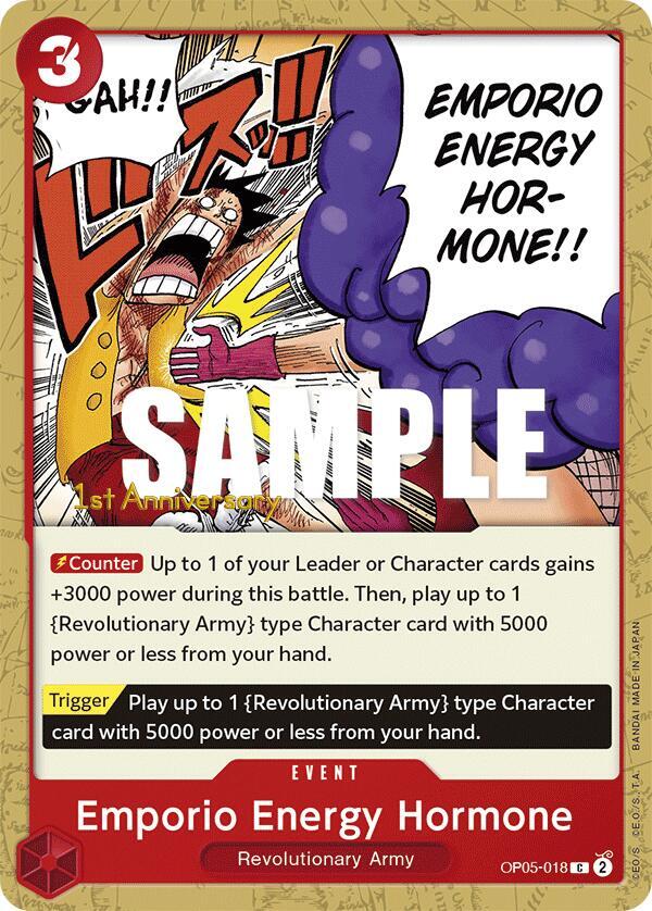 Emporio Energy Hormone card artwork