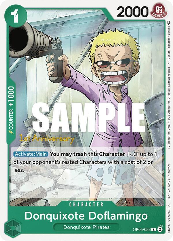 Donquixote Doflamingo (028) card artwork