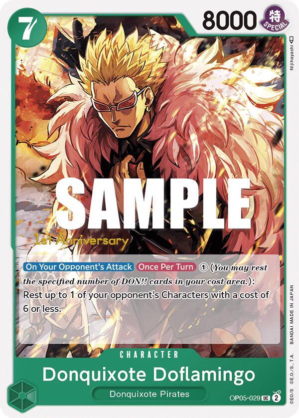 Donquixote Doflamingo (029) card artwork