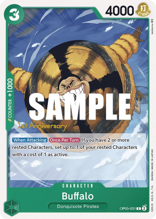 Buffalo card artwork