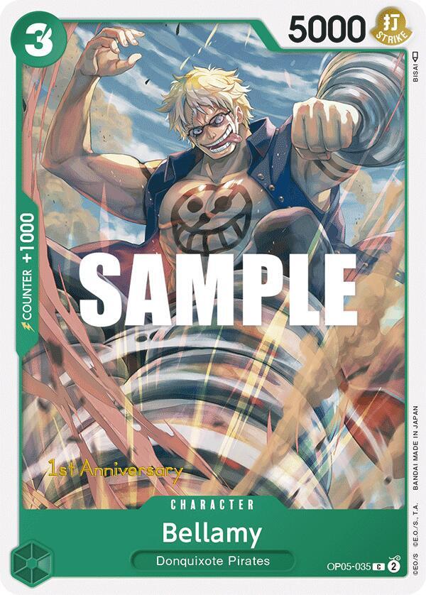 Bellamy card artwork