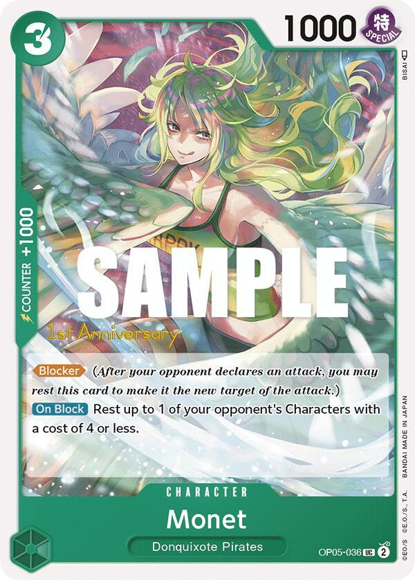 Monet card artwork