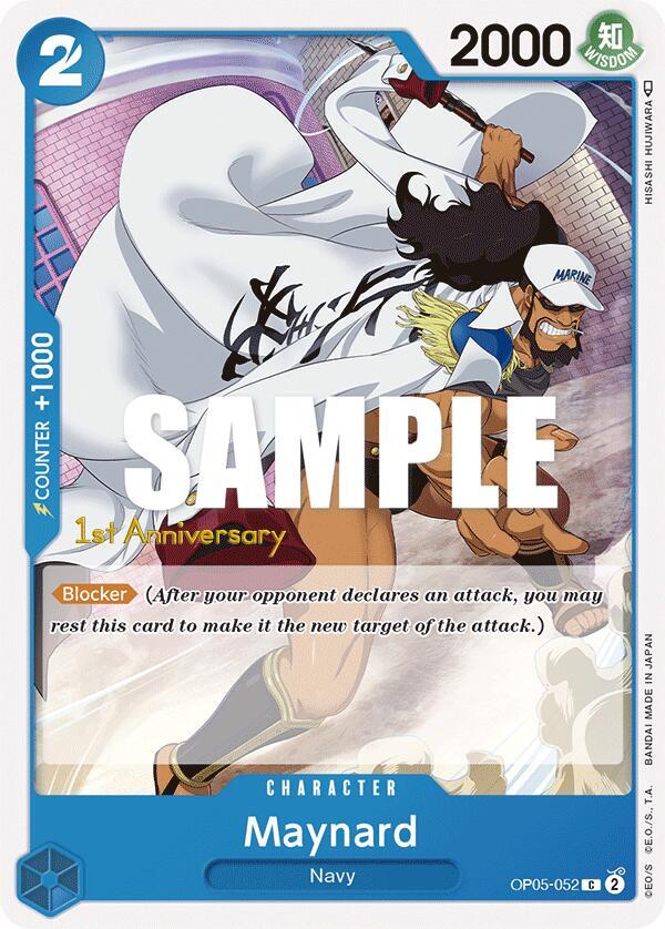 Maynard card artwork