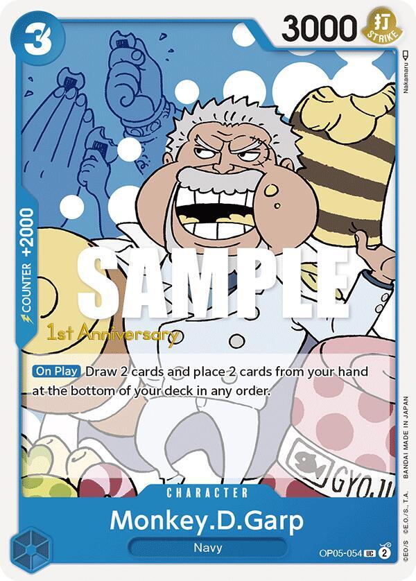 Monkey.D.Garp card artwork