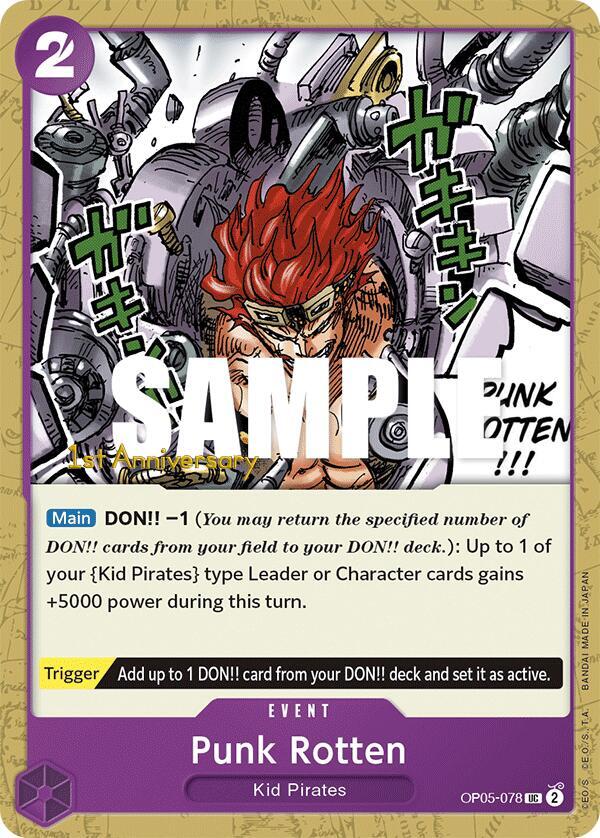 Punk Rotten card artwork