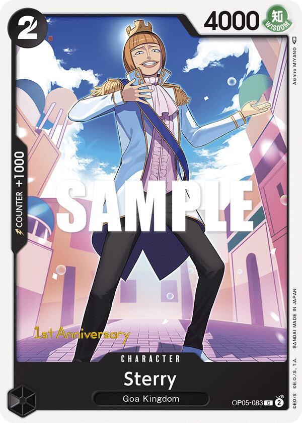 Sterry card artwork