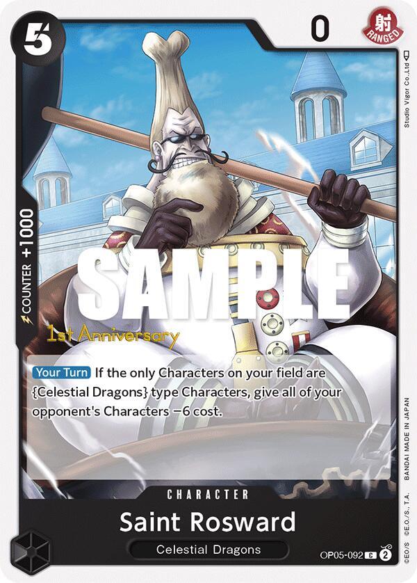 Saint Rosward card artwork