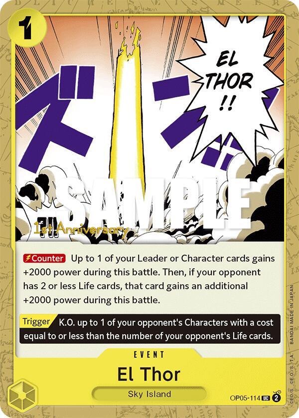 El Thor card artwork