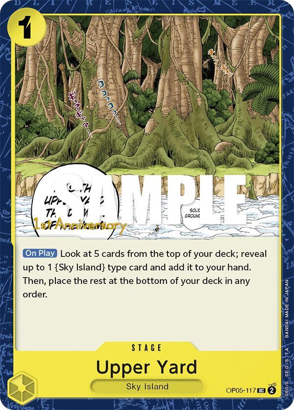Upper Yard card artwork