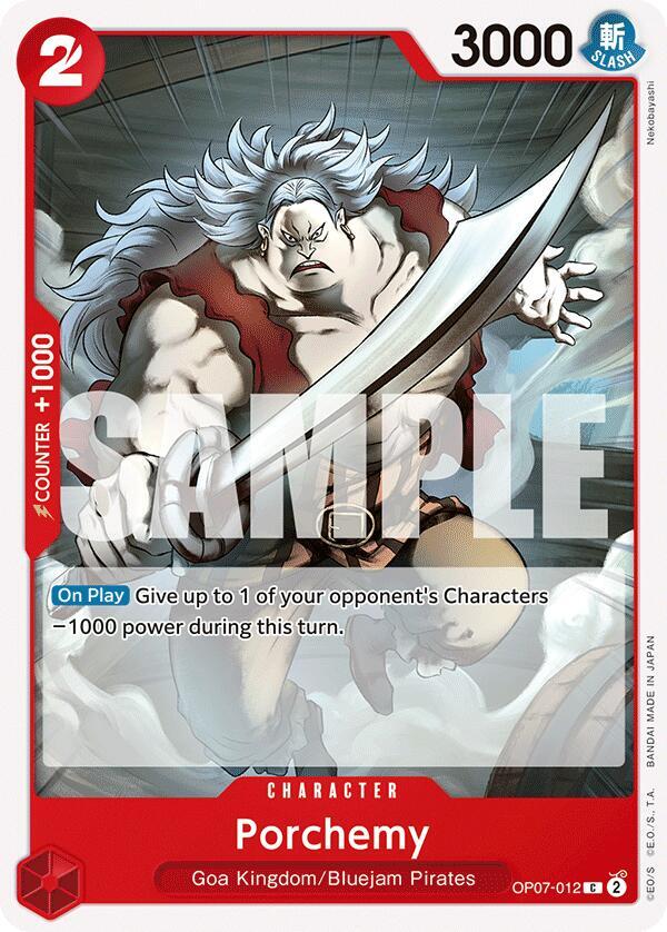 Porchemy card artwork