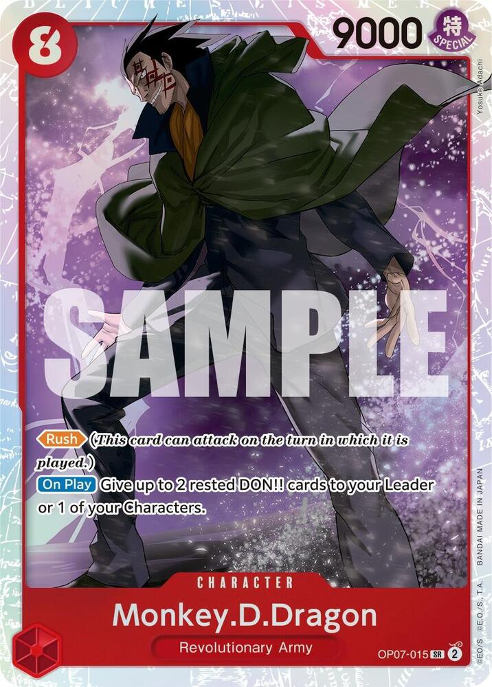 Monkey.D.Dragon (015) card artwork