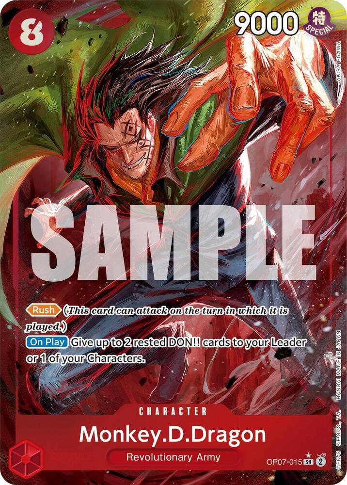 Monkey.D.Dragon (015) (Parallel) card artwork