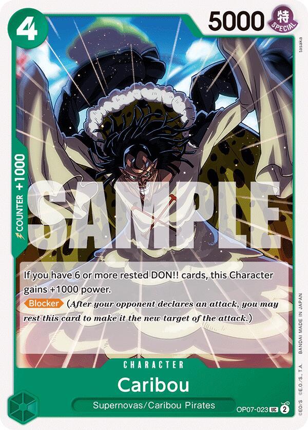 Caribou card artwork