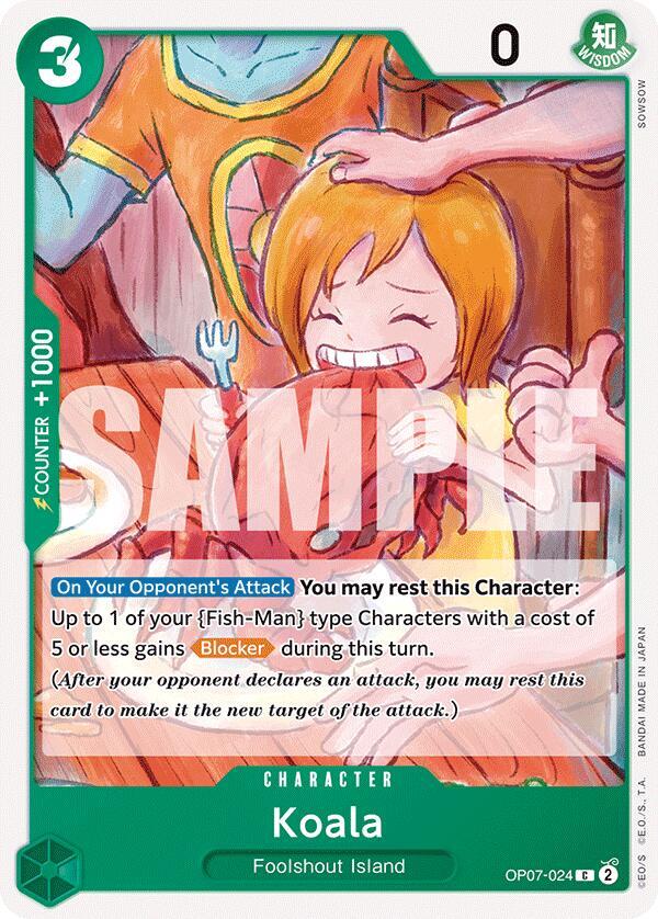 Koala card artwork
