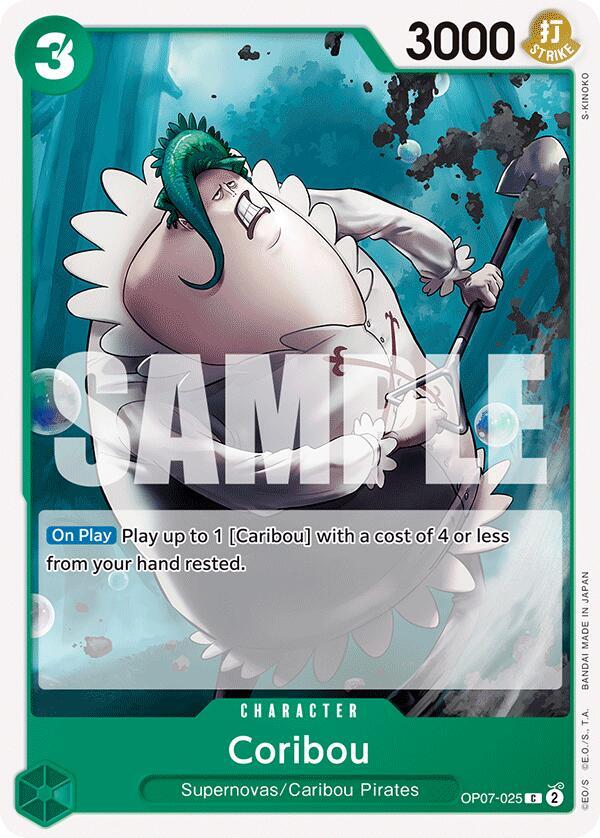Coribou card artwork