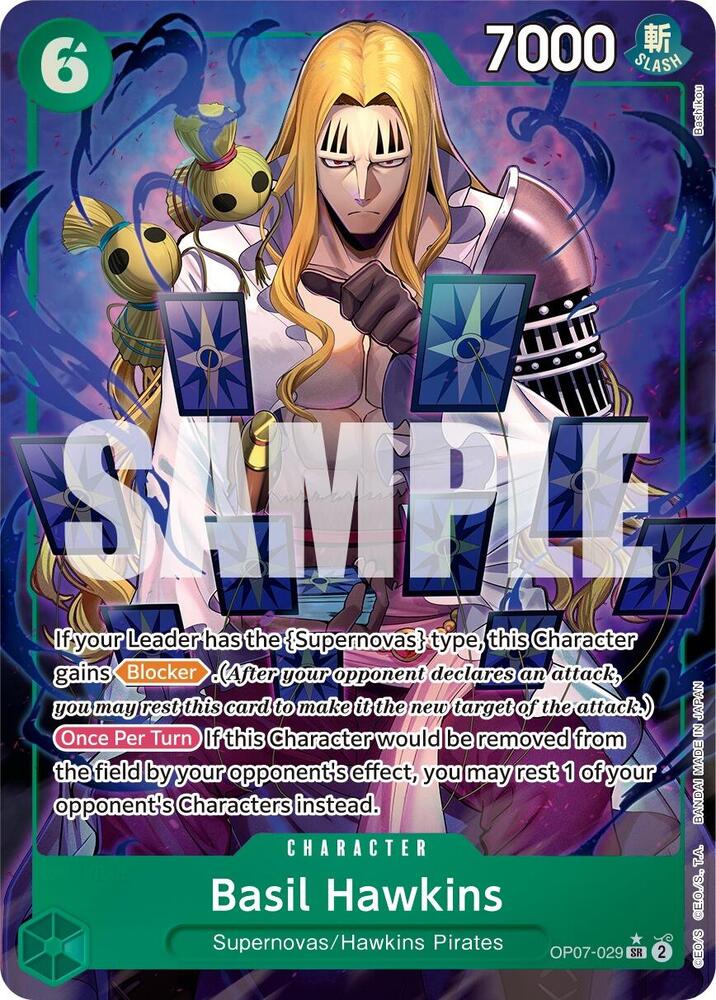 Basil Hawkins (Parallel) card artwork