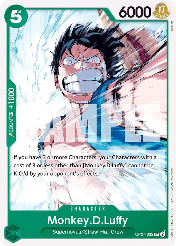 Monkey.D.Luffy (033) card artwork