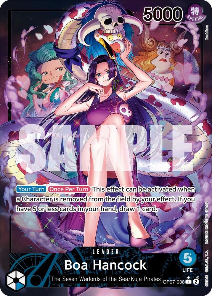 Boa Hancock (038) (Parallel) card artwork