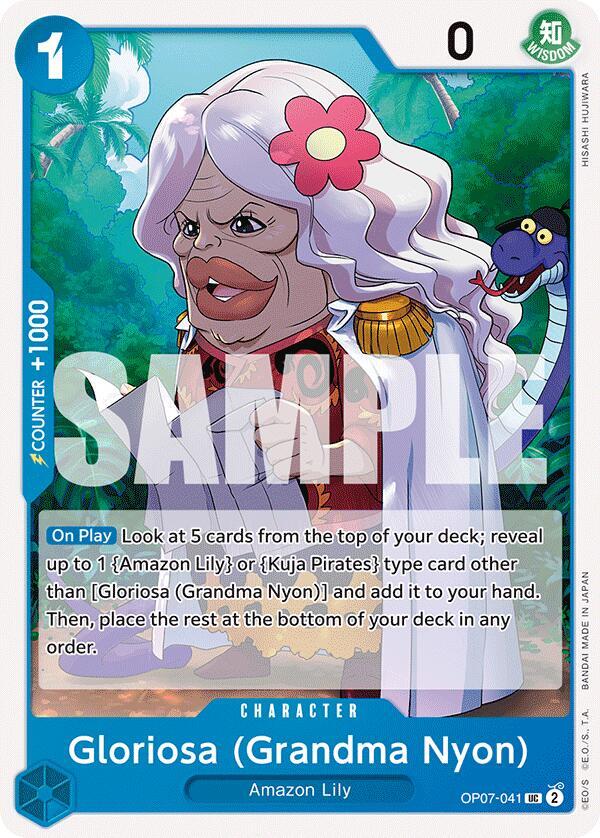 Gloriosa (Grandma Nyon) card artwork