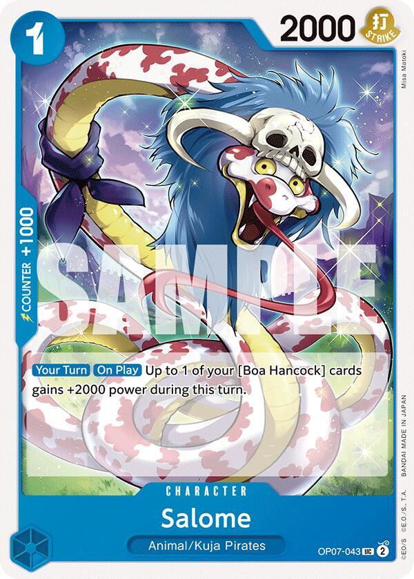 Salome card artwork