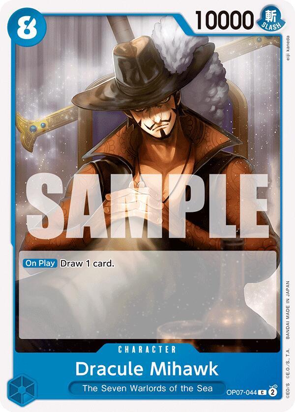 Dracule Mihawk card artwork