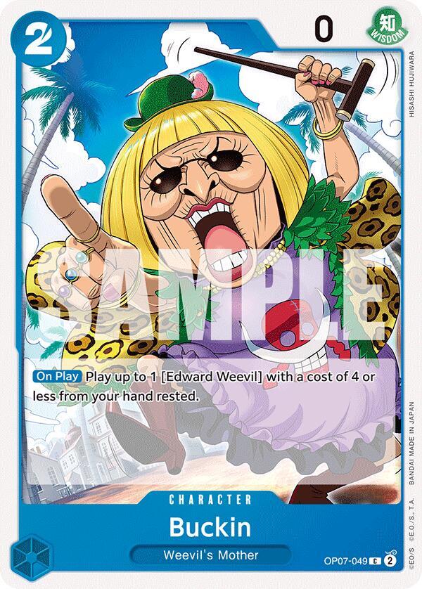 Buckin card artwork