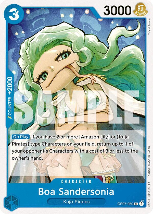 Boa Sandersonia card artwork