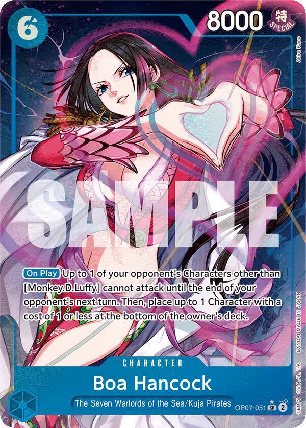 Boa Hancock (051) (Parallel) card artwork