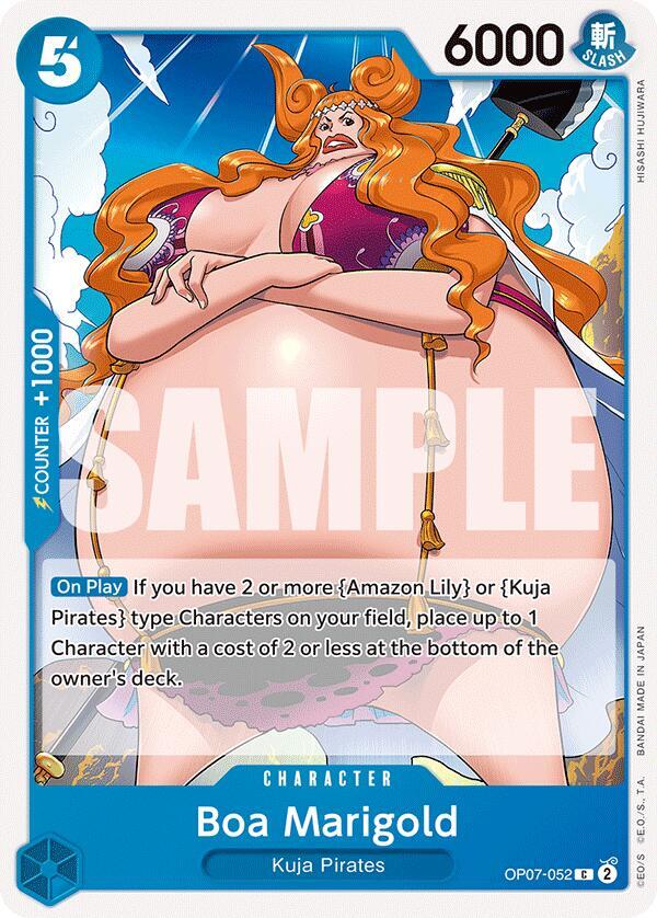 Boa Marigold card artwork