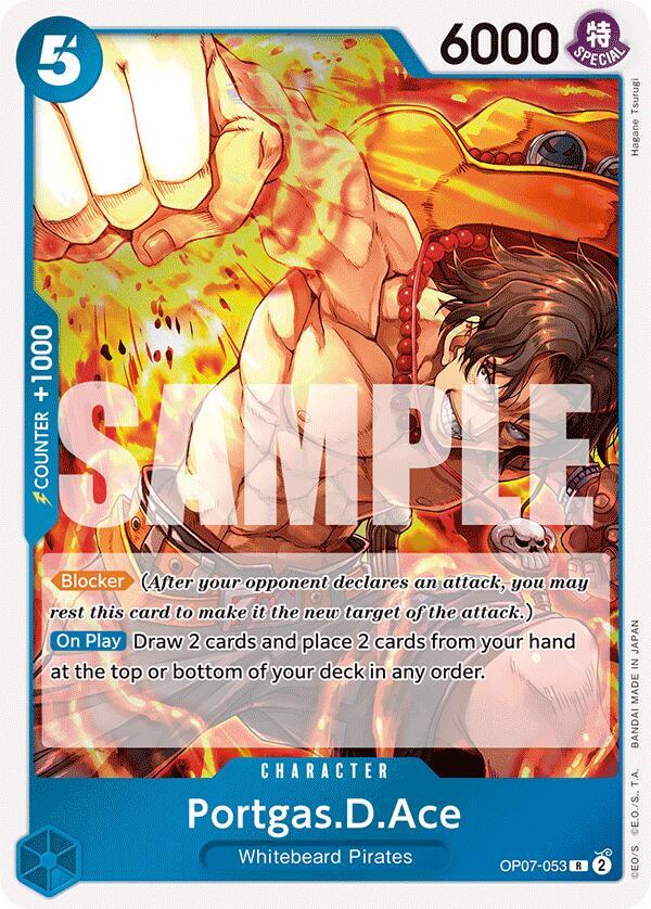 Portgas.D.Ace (053) card artwork