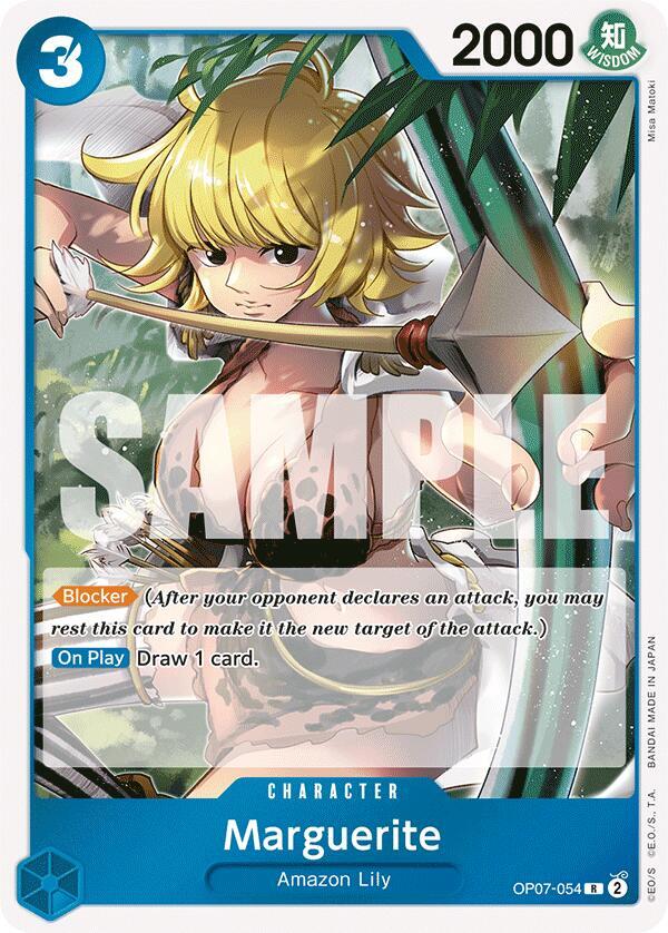 Marguerite card artwork