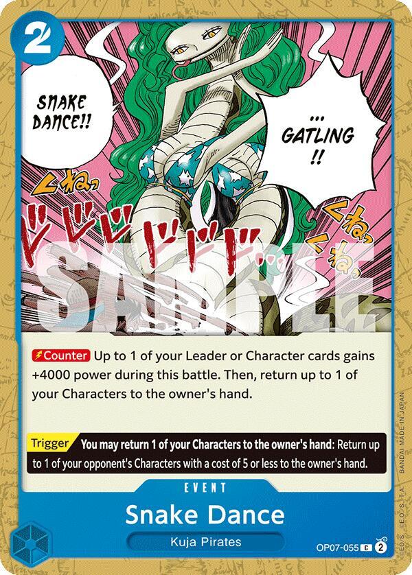 Snake Dance card artwork