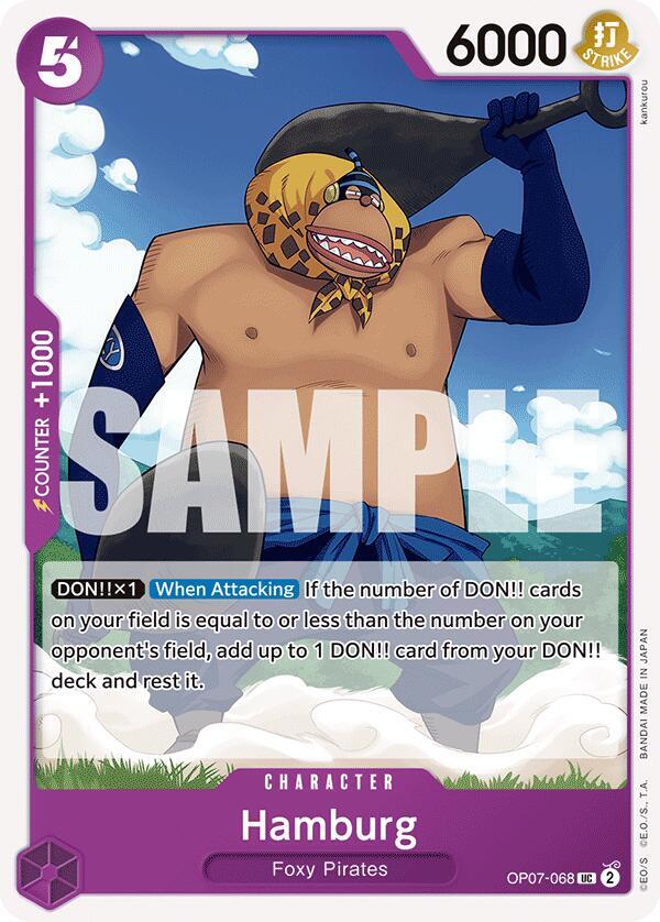 Hamburg card artwork