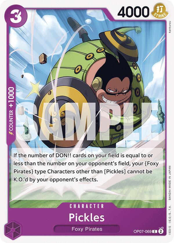 Pickles card artwork