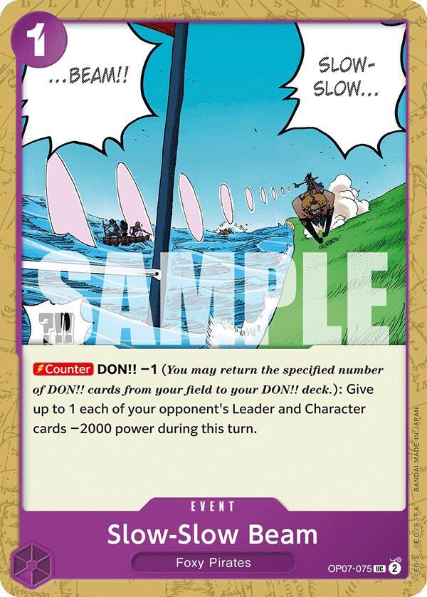 Slow-Slow Beam card artwork