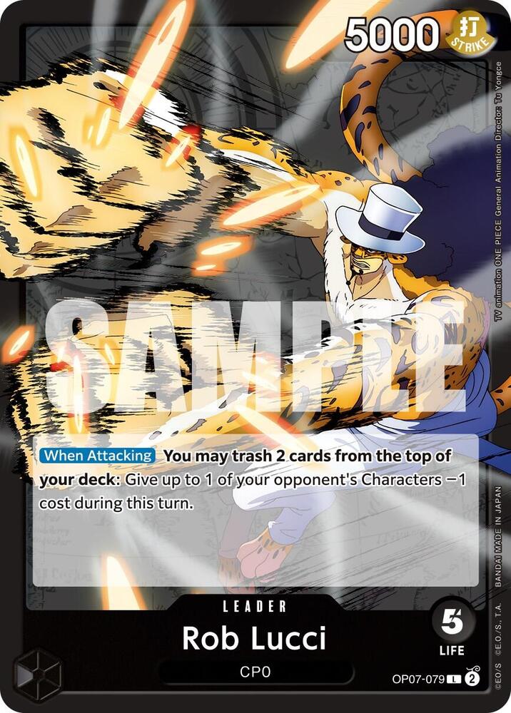 Rob Lucci (079) card artwork