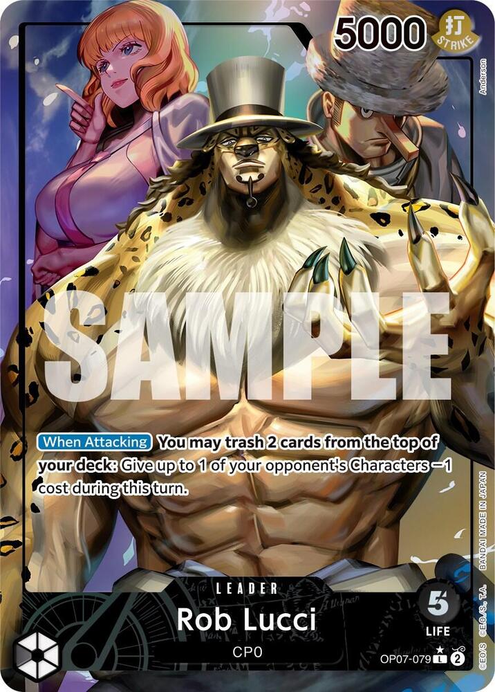 Rob Lucci (079) (Parallel) card artwork
