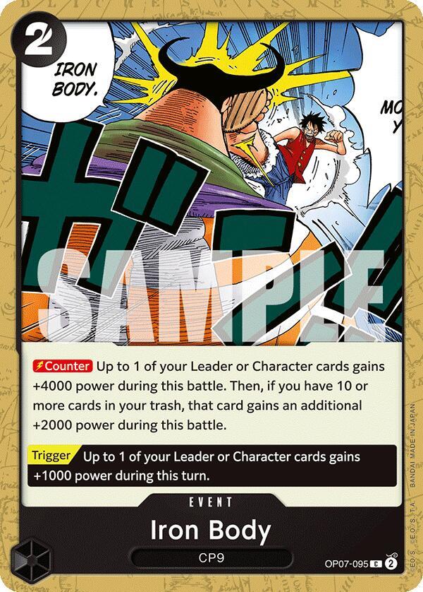 Iron Body card artwork