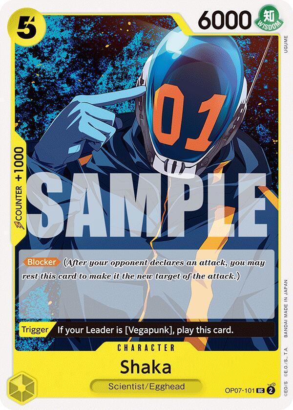 Shaka card artwork