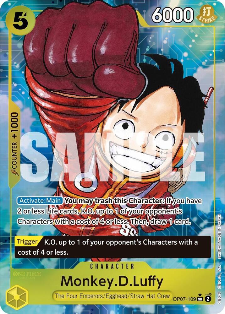 Monkey.D.Luffy (109) (Parallel) card artwork