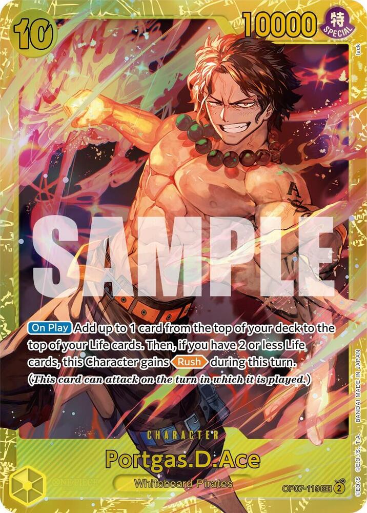 Portgas.D.Ace (119) card artwork