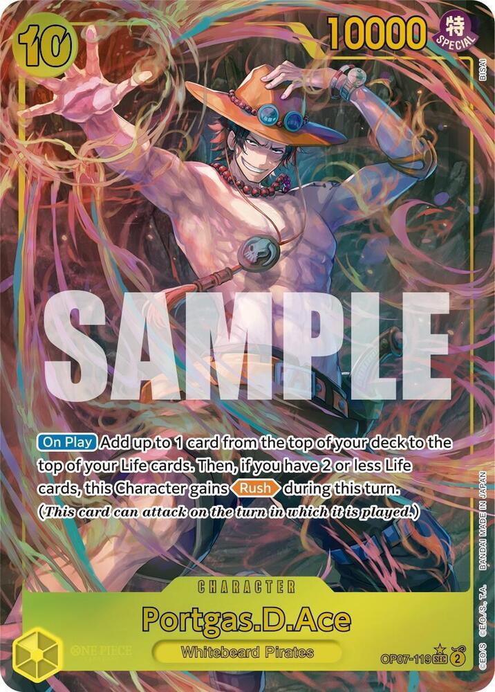 Portgas.D.Ace (119) (Parallel) card artwork