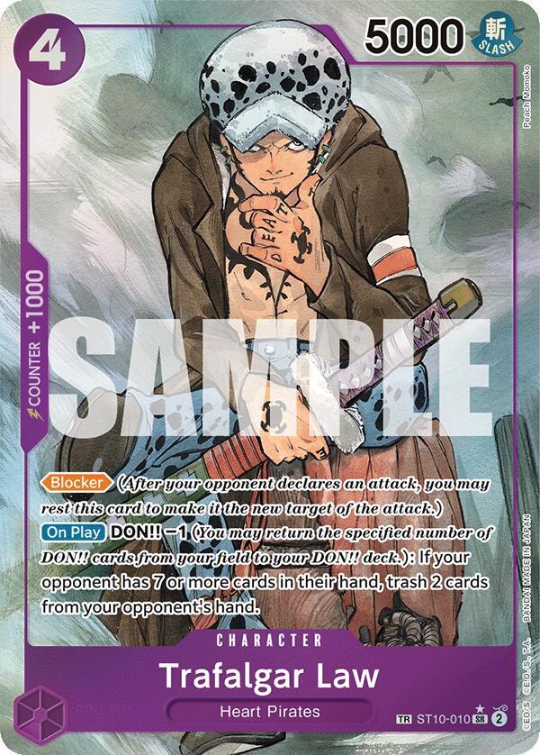 Trafalgar Law (010) (TR) card artwork