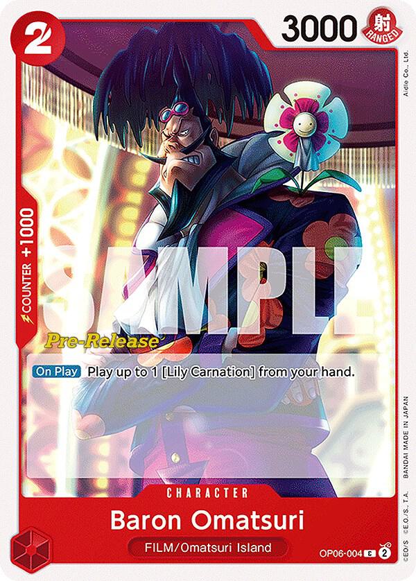 Baron Omatsuri card artwork