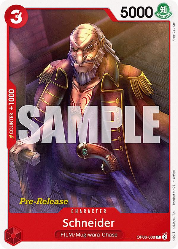 Schneider card artwork