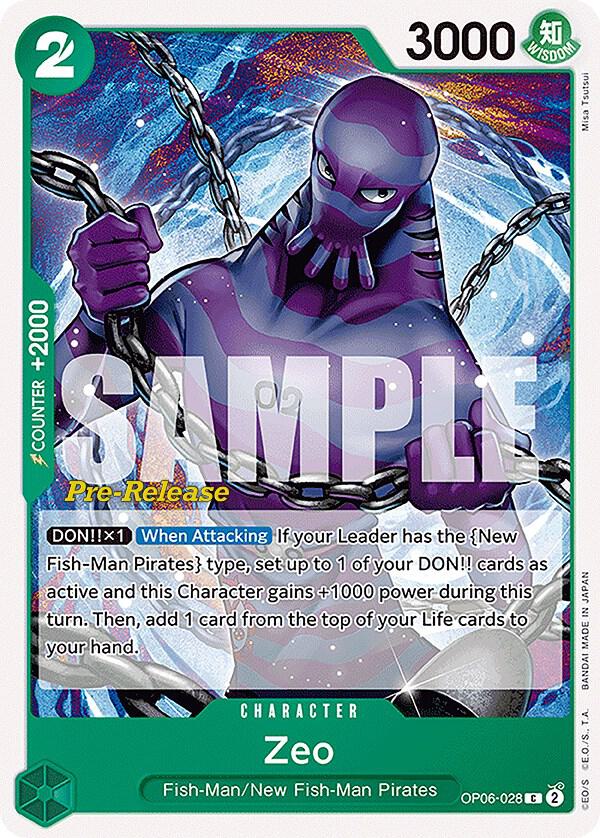 Zeo card artwork