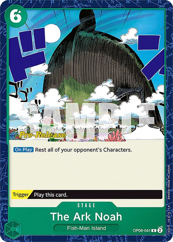 The Ark Noah card artwork