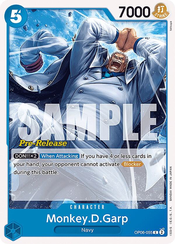 Monkey.D.Garp card artwork
