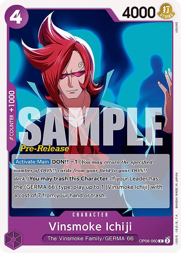 Vinsmoke Ichiji (060) card artwork