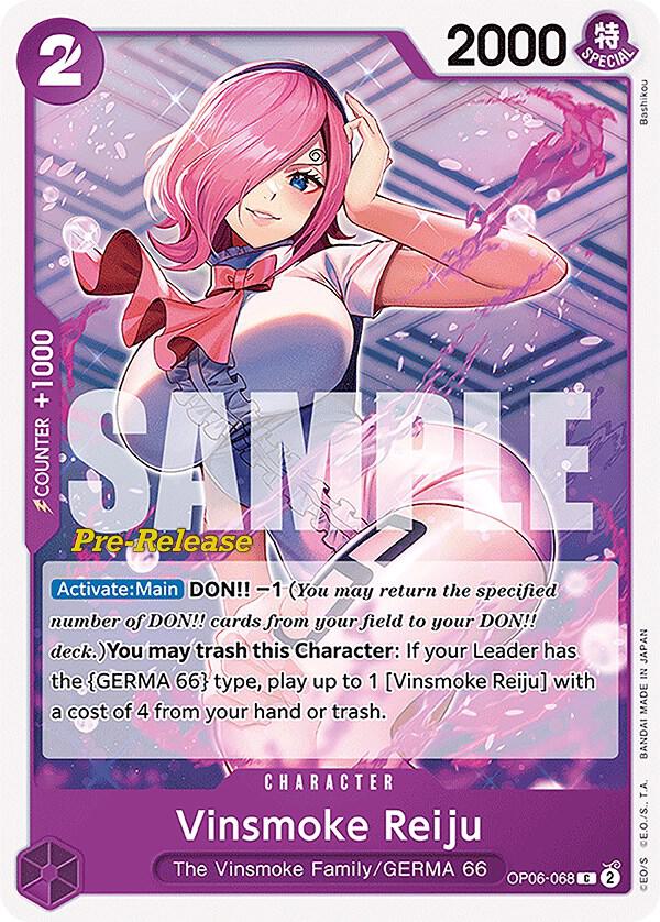 Vinsmoke Reiju (068) card artwork